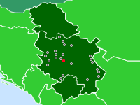 Kraljevo Located