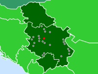 Takovo Located